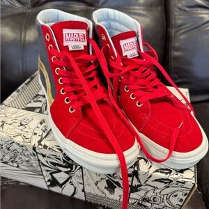 Captain Marvel Vans Sneakers